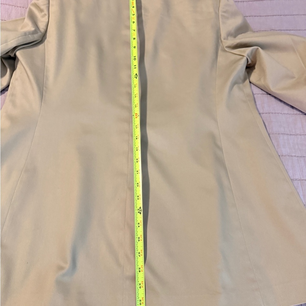NYP Suits Overcoat  Tan Size Large 60’s Mod Stylish - Picture 7 of 8